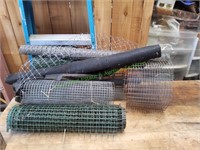 Metal & Plastic Fence Pieces & Replacement Screen