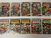 10 Captain Marvel comics