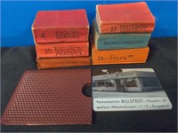 6 Vintage Mini Translation Books / Dictionaries