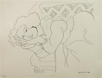 Henri Matisse Theme D Variation 9 Offset Lithograp