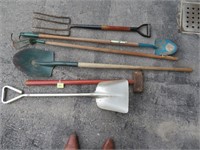 A Garden Tool Lot