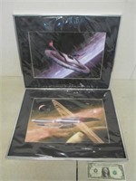 2 Framed Star Trek Pics in Wrapping - 16x21
