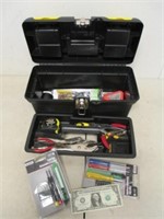 Toolbox w/ Assorted Tools - Some in Packaging