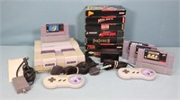 1992 Super Nintendo w/ 11 Games