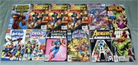 12 Marvel Comics: Captain America, Thor, Iron Man,