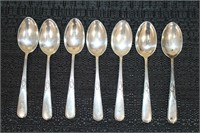 7 Sterling Spoons