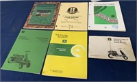 lot of 6 JD Operator Manuals,Purchasing Guide