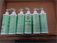 6 - HEMP HAND SANITIZERS