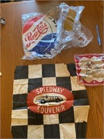 Pepsi Decals, Speedway Flag & Miscellaneous Paper