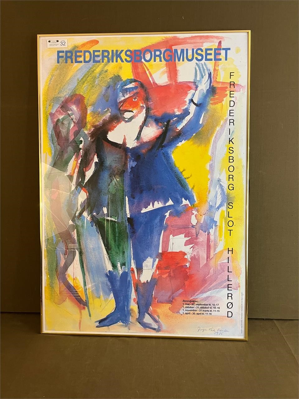 Frederiksborg Opera Framed Poster