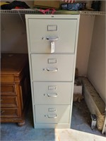 Metal filing cabinet