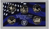 2003 United States Mint Proof Quarters 5 pc set No