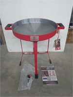 New Firedisc short portable cooker with
