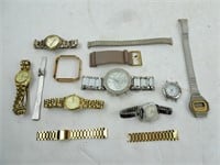 Lot of Misc. Watches Bands & Parts
