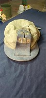Early cloth miners cap with low bell