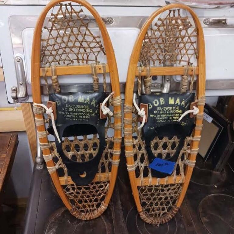 Vintage looking snow shoes - Bob Maki?