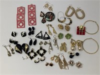 Costume Earrings, Pendant and Brooch