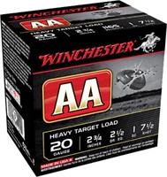 Winchester Ammo AAH207 AA Heavy 20 Gauge 2.75 1 oz