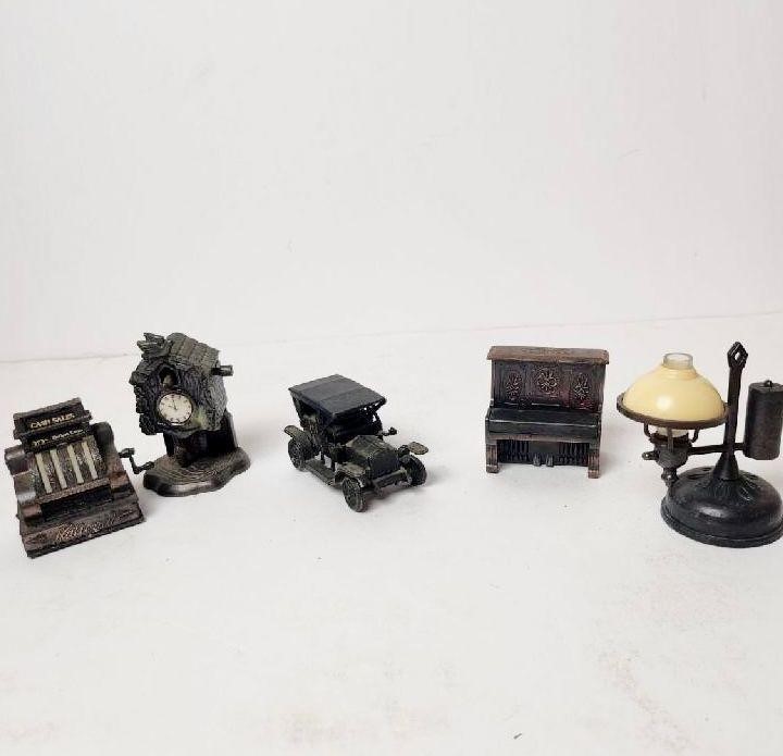 VTG DIECAST PENCIL SHARPENERS (5) - AWESOME DETAIL