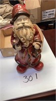 Vintage ceramic Santa Clause, 15 inches tall