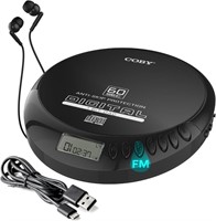 Return By Mar 23 - Coby Portable CD Player with St
