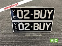 Victorian Number Plates 02 BUY