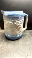 Early Avenue of Trees Stoneware pitcher