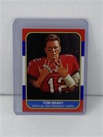 Tom Brady Sports Journal Special Retirement Cards