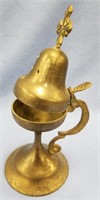 Brass incense burner 6.5"               (N 105)