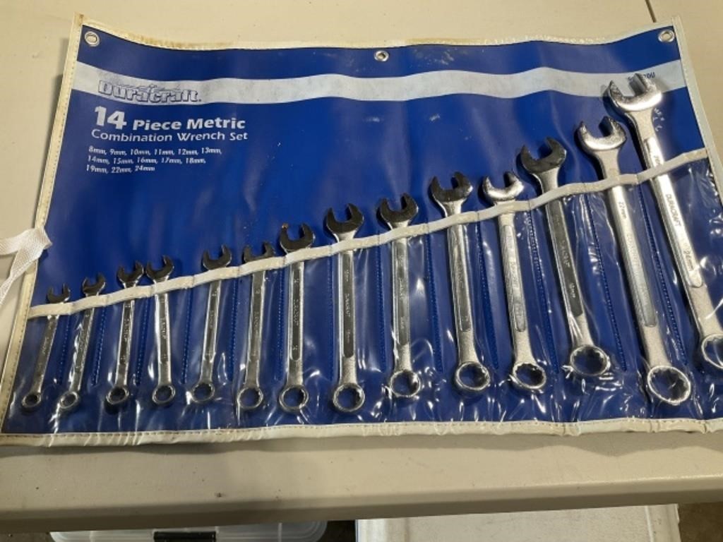 Duracraft 14 Pc Metric Wrench Set