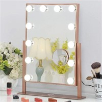FENCHILIN Lighted Makeup Mirror Hollywood