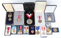 WWII TO GULF WARS ERA US MILITARY AWARD MEDALS LOT