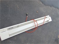 plug-in electric baseboard heater.  untested