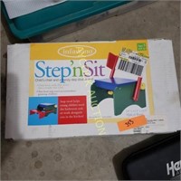 Step'n Sit - child's step stool/seat