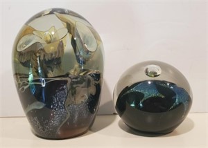 Eickholt Signed Paperweights
