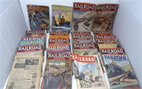 1939, 1940' & 1951 Railroad Magazines