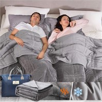 NEW $140 (K; 20Lbs) Weighted Blanket