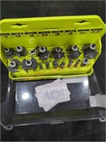 Ryobi 15pc router bit set