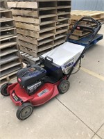 GTS push mower with bagger-untested