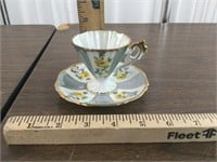 Trimont ware Gold Trimmed Cup & Saucer