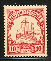 GERMANY NEW GUINEA #9 MINT FINE-VF NH