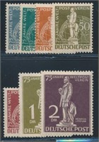 GERMANY BERLIN #9N35-9N41 MINT FINE-VF H