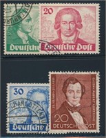 GERMANY BERLIN #9N61-9N63 & #9N69 USED FINE-VF