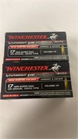 Winchester 17 WIN SUPER MAG AMMO (100 rounds)