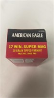 American Eagle 17 WSM AMMO (50 rounds)