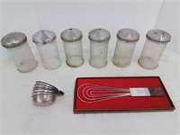 Sugar shakers and miscellaneous