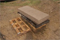 Pallet of Concrete Steps, Approx 4Ft X 20"