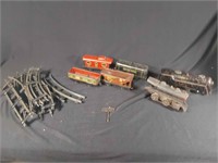 Vtg Toy Trains and Tracks