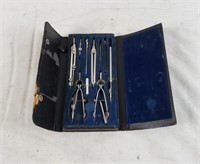 Vintage Drafting Tool Set, Post Tech Co. Germany