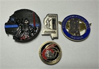 4 Collectible Medals